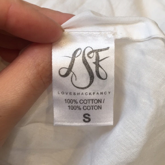 LoveShackFancy Pamela Lace Dress Size S - Picture 6 of 6